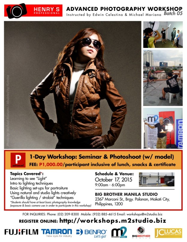 M2 Advanced Photography Workshop