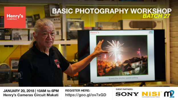 Henry's Cameras Basic Photography Workshop - Batch 27