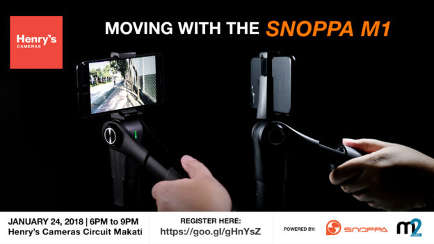Moving with Snoppa M1 by Henry's Cameras