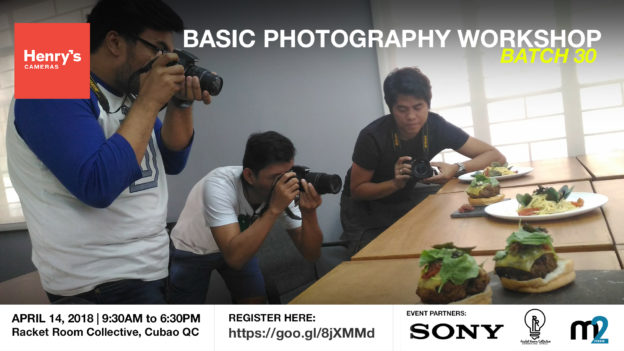 Henry's Cameras Basic Photography Workshop - Batch 30 | M2 Studio Philippines