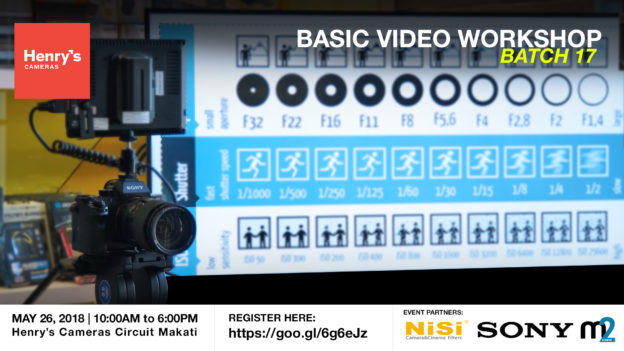 Henry's Cameras Basic Video Production Workshop - Batch 17 | M2 Studio Philippines