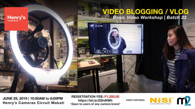 Henry's Cameras Video Blogging Workshop - Batch 23 | M2 Studio Philippines